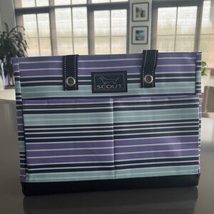 Scout Multicolor Striped Tote
